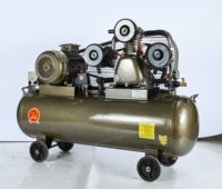 Compresseur d'air à piston 10hp 7.5kw voiture 15 bar 300L 500L 200 psi compresseurs d'air à gaz portables