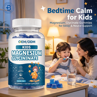 Complément de sommeil sous forme de bonbons à marque privée : Zinc, Calcium, Vitamine D3, Thréonate de Magnésium, Glycinate de Magnésium et Acides Aminés
