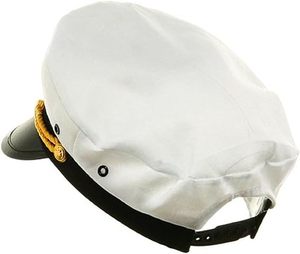 Capitan's Yacht velisti cappello Snapback regolabile <span class=keywords><strong>mare</strong></span> berretto blu scuro Costume accessorio - Product Image 2