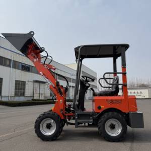 Pemuat penggerak empat roda energi baru, muatan listrik kecil, cocok untuk pertanian dan Taman - Product Image 2