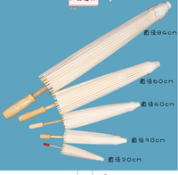 Parasols de mariage en bois peints à la main, écologiques, faits sur mesure - Tailles 20/30/40 cm, kit de peinture DIY pour mariage