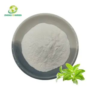 Extracto de hoja de Stevia natural puro 85% Stevioside Rebaudioside A Extracto de Stevia orgánico Polvo de Stevia