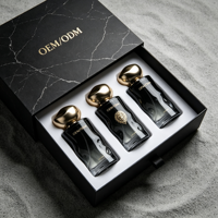 Botella de Perfume de Vidrio Esmerilado con Recubrimiento Personalizado OEM ODM, 30ml 50ml 100ml, Botella de Fragancia Vacía con Pulverizador de Niebla Fina, Tapa Dorada con Diseño de Guijarros