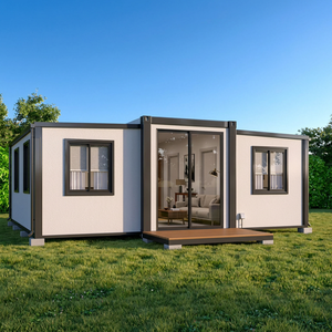 Casa Container Espandibile Pieghevole 20ft 40ft Prefabbricata Portatile 3 Volte Più Spazio Montaggio Rapido Dormitorio Ufficio <span class=keywords><strong>Cantiere</strong></span> - Product Image 3