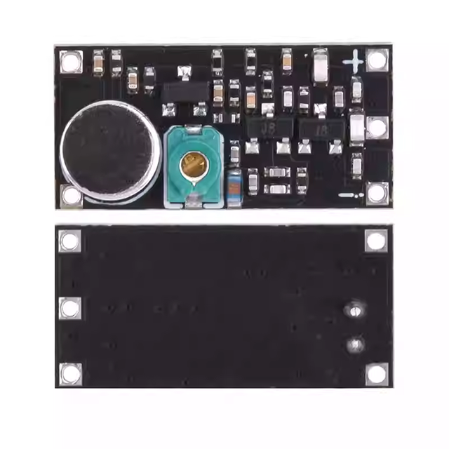 Miniature FM Transmitter Module with Microphone Single Channel Wireless Microphone Transmit Board