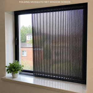 <span class=keywords><strong>มุ้งลวด</strong></span>ไฟเบอร์กลาสแบบจีบ สำหรับหน้าต่าง  ตาข่ายพับได้บางพิเศษ ป้องกันแมลง สำหรับบ้าน  ขนาดสั่งทำได้จากโรงงานโดยตรง รับผลิตแบบ OEM - Product Image 2