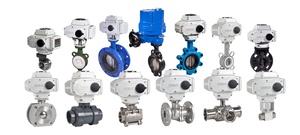 Van bi điện điều khiển bằng mô tơ bằng thép không gỉ, 2 chiều, 2 inch, 24V <span class=keywords><strong>DC</strong></span>, 12V, có mặt bích, dùng cho nước - Product Image 2