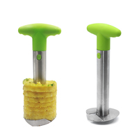 Goede aanbieding keuken gadgets ananas snijder schiller roestvrij staal ananas ontpitter groente & fruit gereedschap