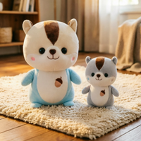 Boîte mystère de jouets en peluche personnalisés, faible MOQ, concevez votre propre poupée en peluche, jouet de collection, fabricant OEM