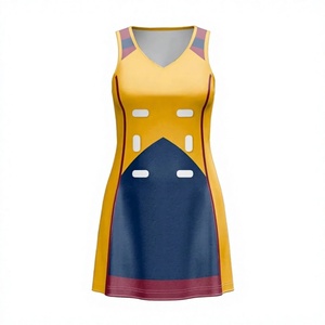Women Sleeveless Sublimation Printed netball <b>dress</b> <b>Tank</b> <b>Top</b> Turquoise Black Floral Design Breathable Polyester Sportswear Adult - Product Image 6