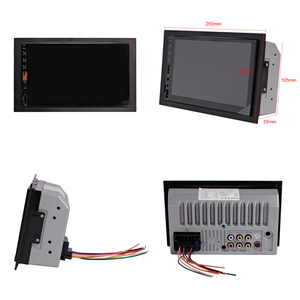 7 inch 2 din dual-đầu vào xe Android <span class=keywords><strong>GPS</strong></span> <span class=keywords><strong>navigation</strong></span> tích hợp cho Bluetooth DSP đảo ngược Viện trợ Carplay điều khiển trung tâm lớn - Product Image 2