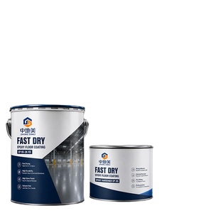 Indoor Outdoor Weather Resistant Epoxy Floor Coating and Epoxy Floor <b>Paint</b> Self Leveling High Build Resin Flooring System - Product Image 4