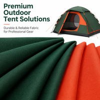Tissu Oxford 100% Nylon enduit PU 420D, imperméable et durable, pour sacs de voyage, auvents, équipement de randonnée, tentes de camping
