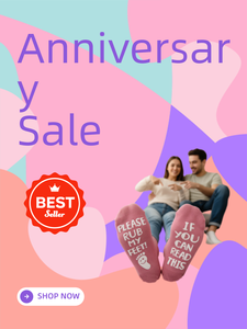 Calcetines Divertidos con Frases, Calcetines con Letras 'Si Puedes Leer Esto', Calcetines 'Frotame los Pies', Calcetines Personalizados de Regalo, Calcetines Antideslizantes - Product Image 2