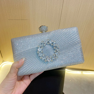 New Cross-border Foreign Trade Super Flash Birthday Wedding Dress Celebrity Handheld Evening Bag Night Temperament Tanjing - Product Image 2