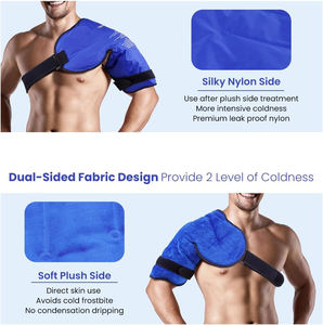 Pakcare Custom Gel Heiße kalte Schulter Eis wickel Rotator Manschette Kühl packung Klammer für Verletzungen Schmerz linderung - Product Image 3