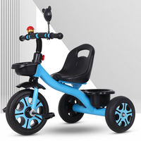 Tricycle pour enfants de 1 à 6 ans, grande taille, tricycle à pédales pour tout-petits, poussette pour bébé, vélo pour la maternelle, jeux en plein air
