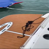 Plateforme de bain extensible pour bateau Bayliner 2855 de 2000, tapis en mousse EVA imitation teck, revêtement de pont SeaDek MarineMat Gatorstep, auto-adhésif