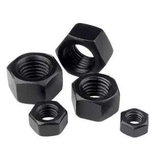 DIN 439 Standard Hexagon Thin Nut ISO4035 Carbon Steel Hex Nut GB6172 Black Oxide Nuts