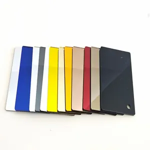 1mm 1.5mm 2mm 2.5mm 3mm gümüş ayna altın aynalı akrilik Panel Plexi cam Panel