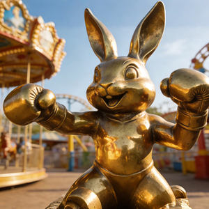 Sculture di Animali in Rame Personalizzate |   Sculture in Ottone e Bronzo per Luoghi Panoramici e Centri Commerciali, Personalizzate Secondo Disegni - Product Image 1