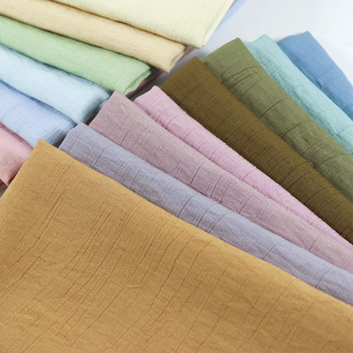 Customized Colors Viscose Nylon Crepe Fabric Soft Woven Material 80 Viscose 20 Nylon Fabric for Making Dress Shirts