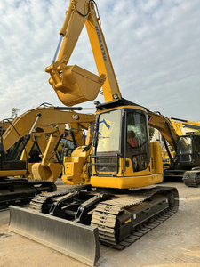 KUMATSU 128us 12.8Tons 95%new Original Japanese Used Excavator Crawler Type Motor Component Included 2024 <b>Model</b> 1 Year for - Product Image 2