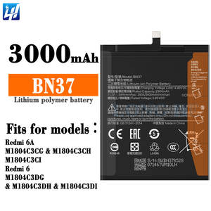 Batería de Repuesto de Iones de Litio <span class=keywords><strong>BN37</strong></span> para Redmi 6A M1804C3CG M1804C3CH M1804C3CI Redmi 6 M1804C3DG M1804C3DH M1804C3DI - Product Image 1