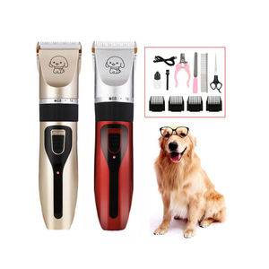 Rasoir pour animaux de compagnie à faible bruit ciseaux électriques toilettage chat et chien tondeuse à cheveux nettoyant produits de nettoyage T/T - Product Image 3