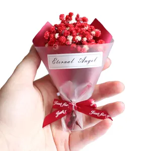 Çin fabrika Mini bebek nefes kurutulmuş gypsophila çiçek yapay ev dekorasyon sevgililer günü hediyesi