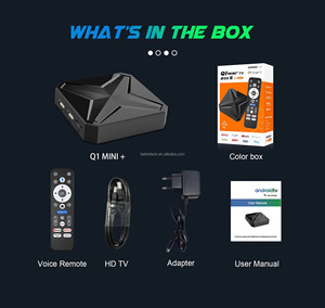 Boîtier TV intelligent Q1 Mini+ 2026 Belink RK3518 Quad Core 2 Go RAM 8 Go/16 Go ROM Android 14 4K HDR WiFi6 BT5.4 ATV pour streaming - Product Image 6