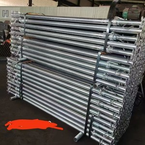 Poteaux d'étaiement en métal robustes <span class=keywords><strong>Support</strong></span> de <span class=keywords><strong>poutre</strong></span> en acier réglable Accessoires de sol d'échafaudage modernes Atelier Entrepôt Hôtel Jack - Product Image 6