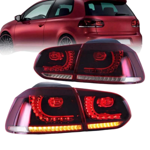 CYH para Accesorios <span class=keywords><strong>Seat</strong></span> 6f, Faro Delantero LED 2018-2021, Actualización de Luz Diurna LED Blanca, Lente de Faro para Vw Golf 6, Luces Traseras LED - Product Image 1