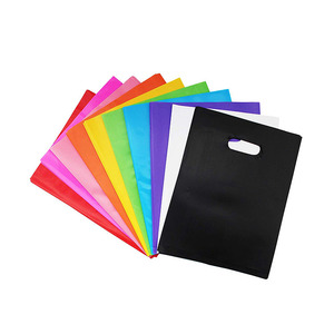 Sac Non Tissé <span class=keywords><strong>D</strong></span>écoupé en <span class=keywords><strong>D</strong></span>, Personnalisable, Promotionnel pour Courses - Product Image 1