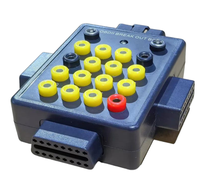 Kit de Prueba de Protocolo de Diagnóstico para Automóviles, Caja Conectora OBD de 16 Pines, Fuente de Alimentación para Vehículos, Caja de Conexión OBD2 CAN, Herramienta de Puente