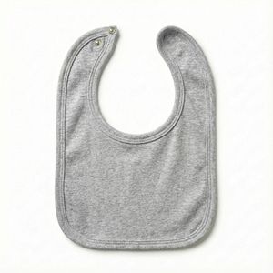 Babero de algodón de color liso personalizado al por mayor, protector de vientre, toalla para la saliva, paño suave para eructos para bebés recién nacidos, niños y niñas, lactancia - Product Image 6