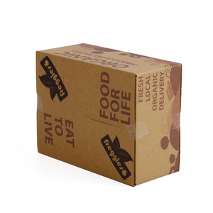 Tùy chỉnh in ấn thường xuyên Thêm lớn lớn sóng rãnh carton chuyển phát nhanh hàng tạp hóa Giao hàng hộp dilivery vận chuyển hộp - Product Image 3