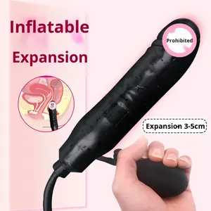 Tapón <span class=keywords><strong>Anal</strong></span> Inflable en Oferta, Dildo Expandible con Bomba, Tapón <span class=keywords><strong>Anal</strong></span>, Dilatador <span class=keywords><strong>Anal</strong></span>, Masajeador de Próstata, Extensor <span class=keywords><strong>Anal</strong></span>, Juguetes Sexuales para Adultos - Product Image 1