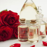 Baicao Huile essentielle biologique de pétales de rose pure Ingrédients éclaircissants de marque privée à l'exportation mondiale