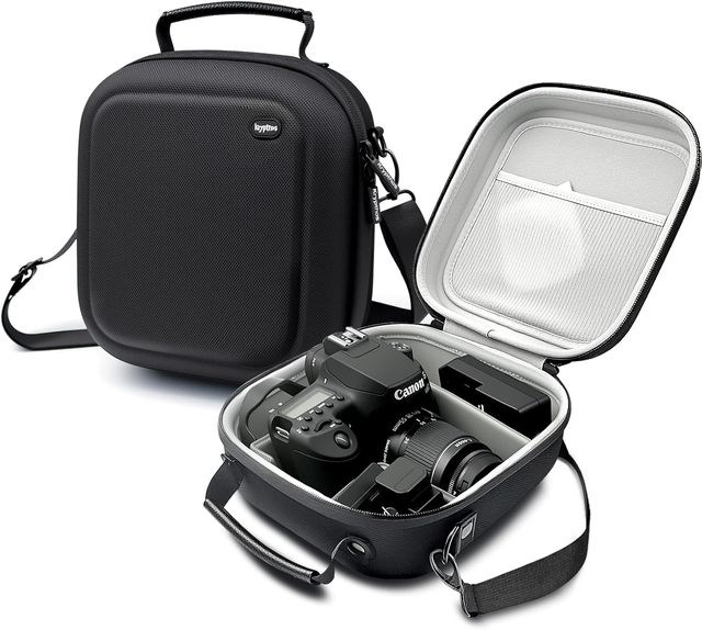 Professional Camera Bag Compatible with Nikon D7100 D7500, Sony Alpha ZV-E10 ZV-1, Waterproof DSLR Mirrorless Storage Case
