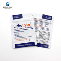 Sachet d'emballage fonctionnel à fermeture éclair pour poudre de boisson, échantillon, petite pochette, capsule de vitamine, comprimé, complément alimentaire, avec ouverture facile