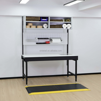 Table d'emballage modulaire industrielle avec acier laminé à froid et moteur pour entrepôts et centres logistiques