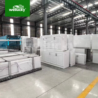 Maison préfabriquée modulaire en conteneur, solution d'hébergement temporaire d'urgence pour les secours en cas de guerre et la reconstruction