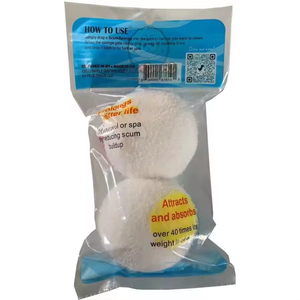 Absorbeurs d'écume légers portables réutilisables écologiques pour bain à remous et nettoyeur de piscine - Product Image 4