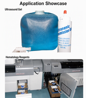 Sacs d'eau liquides en PE flexibles, de qualité alimentaire, pliables, pour usage d'urgence