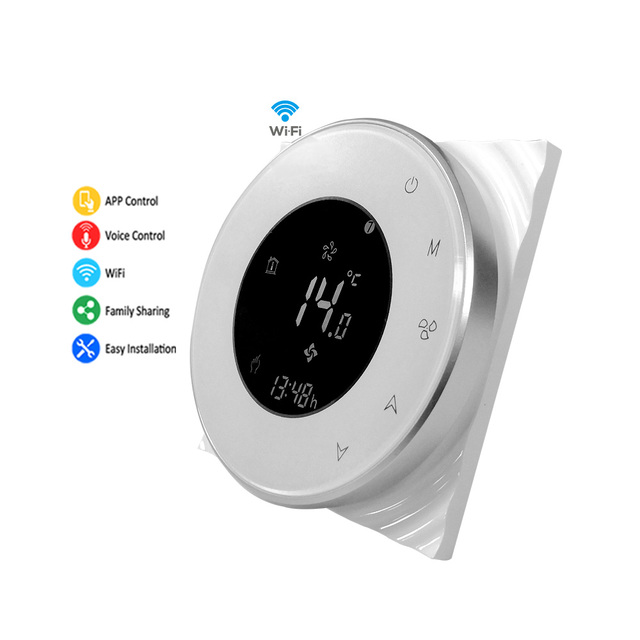 WiFi Smart Thermostat for HVAC System Energy Saving Air Conditioner with Flexible Features