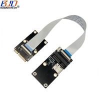 Adaptateur sans fil Mini PCIe PCI-E vers MPCIe avec support de carte NANO SIM pour carte WIFI / module modem 4G 3G LTE GSM WWAN