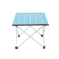 Table de pique-nique pliable en alliage d'aluminium moderne, durable, légère, imperméable et personnalisable pour le camping en plein air, prix d'usine, 25 kg