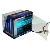 Tinya Custom Lockable Einzelhandel geschäft Acryl-Display LED-Beleuchtung Acryl-Packbox-Display mit Fernbedienung