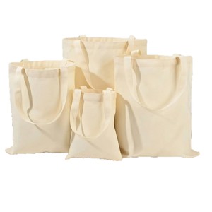 One Reed Canvas <b>Tote</b> <b>Bags</b> Beige Customizable Logo Printing General Packaging Women's <b>Bag</b> - Product Image 1